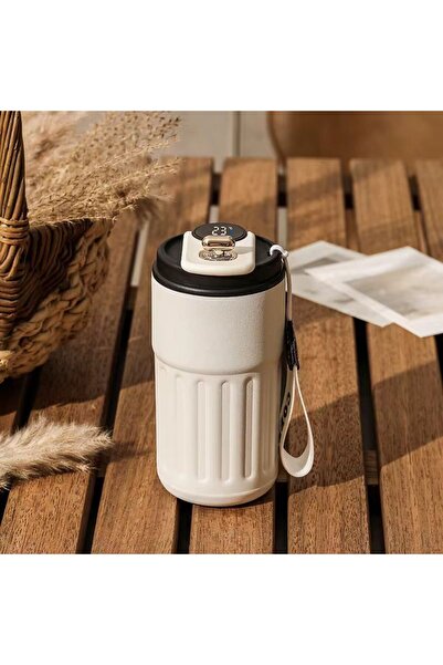 OEM Thermos Coffee Mug, Digital Temperature Display-Stainless Steel, Keeps Drinks Hot/Cold