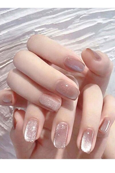 Skin Generics مجموعة أظافر فرنسية لاصقة من أورانج لايف، مكونة من 24 قطعة، مع ...