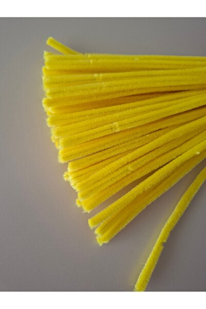 İ&G Çiçek ve Hobi evi 50 Adet Şönil Tel, Çiçek Yapımına Uygun Yoğun Tüylü Tel...