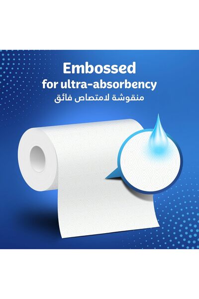 Kleenex Multi Purpose Kitchen Tissue Paper Towel, 2 PLY, 24 Rolls x 90 Sheets