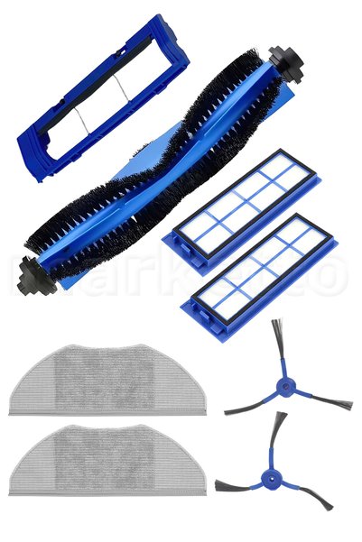 Marketto 8-Pack Complete Replacement Parts for Compatible Eufy Robovac L70 Hy...