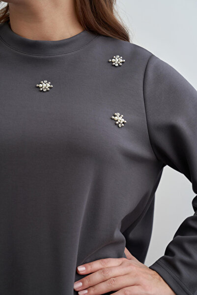 ALLDAY Pearl Embroidered Tunic