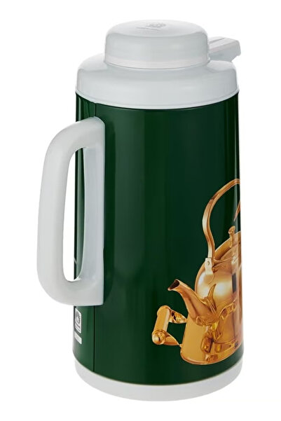 Peacock 1.3L Stainless Steel Vacuum Flask – Arabic Coffee&Tea DesignDouble Wall Thermal Jug for Hot