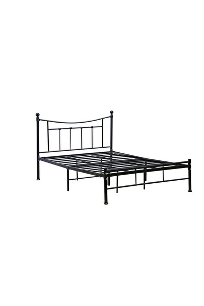 SADANHOME Iron bed 200cm x 140cm - Black