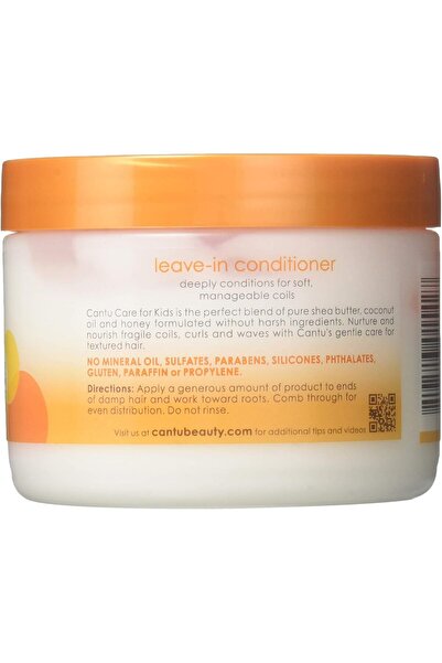 Cantu Care Leave-In Conditioner for Kids, 10 oz Jar, Pack of 2