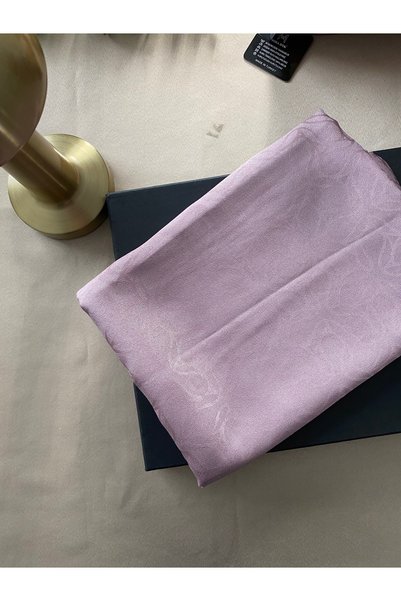 MİNELEŞARP34 Mineleşarp Bumbac Jacquard Anti-alunecare Nu necesită călcat Culoare violet