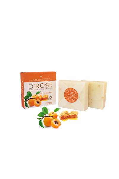 D'Rose Natural Cosmetic Natural Herbal Apricot Honey Soap 100 Gr - Silky Soap...