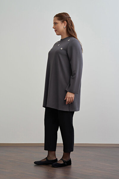 ALLDAY Pearl Embroidered Tunic