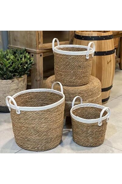 SPR سلال خوص بوهيمي من الأعشاب البحرية البوهيمية