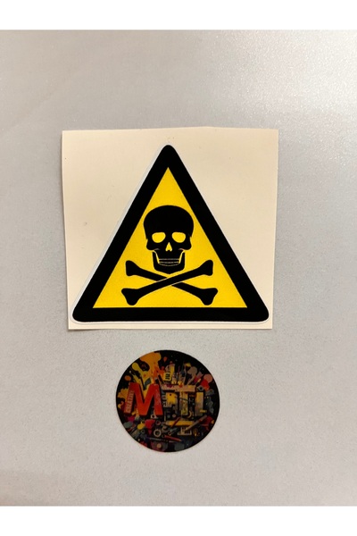 sticker ملصق زجاجي للسيارة والدراجة النارية والكمبيوتر المحمول مقاس 7×6 سم بع...