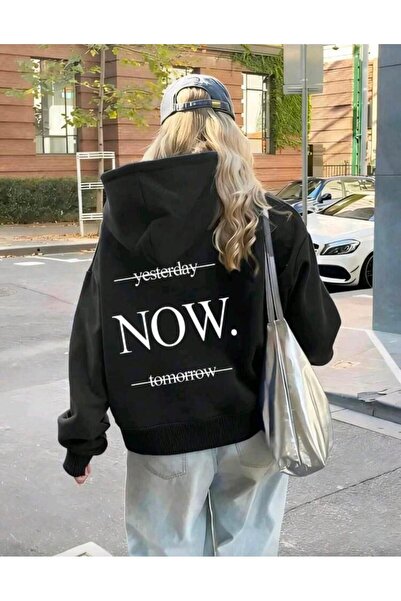 Elvino Juče Sada Sutra Štampano Žene/Muškarci Unisex Oversize kroj Sa kapulja...