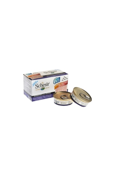Schesir شيزر طعام رطب للقطط بالتونا و اللحم البقري بالجيلي 6*50g