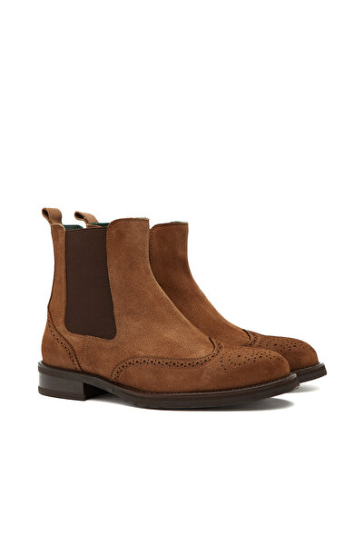 George Hogg Tütün Erkek Chelsea Deri Bot