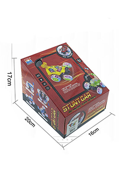 Other Rechargeable Crazy Stunt Racing Car with USB Charging Cable and Remote Control (Blue)