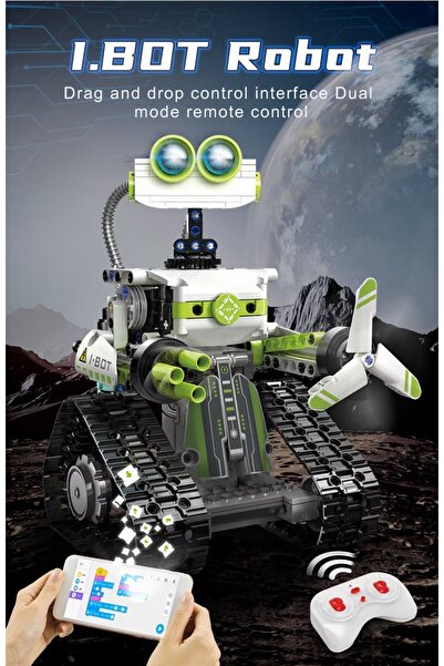 OEM CaDa construction set - I BOT Robot with remote control and App control, 434 pieces