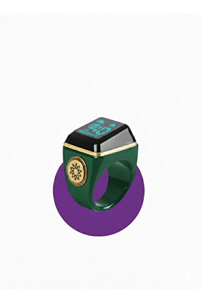 Trendora Smart Digital Tasbih Counter Ring – Bluetooth Zikr Tracker with Prayer Alerts & Ergonomic Design