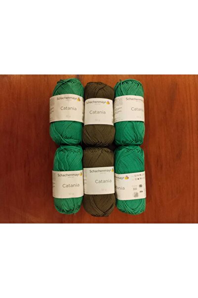 Schachenmayr Σετ πλεκτών κλωστών και βελονάκι για πλέξιμο στο χέρι για τσάντες παιχνιδιών και μπλούζες Catania Amigurumi