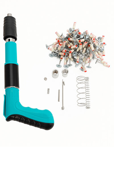 Genaric مسدس مسامير كهربائي ودباسة لاسلكية ومسامير شديدة التحمل للخشب والمفروشات