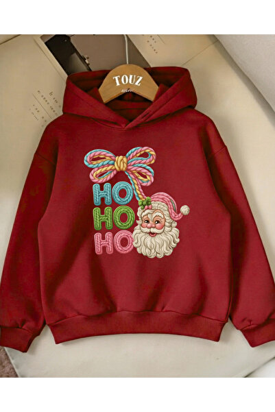 Touz Moda Christmas Design 3 Thread Thick Young Sweatshirt