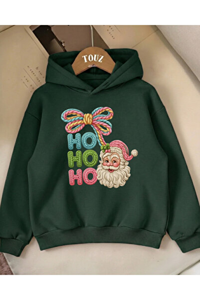 Touz Moda Christmas Design 3 Thread Thick Young Sweatshirt