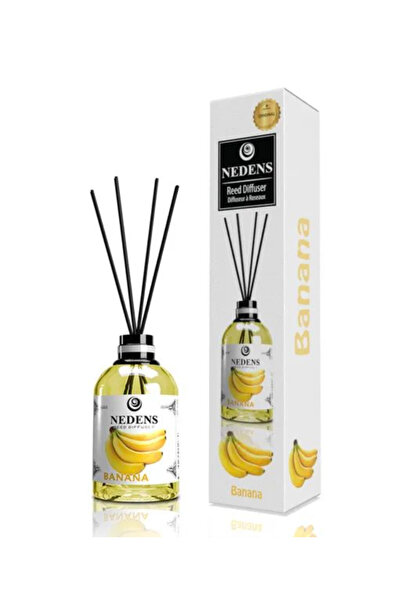 nedens Odorizant de Cameră cu Bețișoare Parfumate – Aromă de Banane, 110 ml, ...