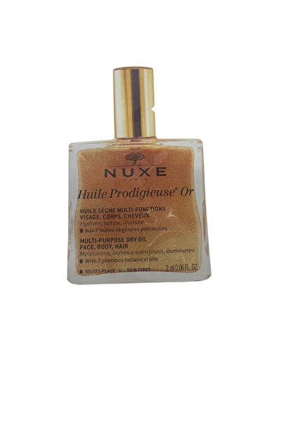 Nuxe , Huile Prodigieuse Or Multi-Purpose, Body Oil, For Body, Face & Hair, 2 ml *Sample