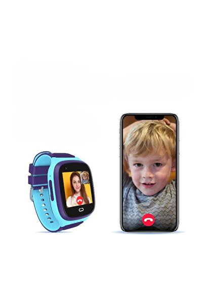 dalip Ceas inteligent pentru copii LT31E-4G cu funcție de telefon, localizare GPS, istoric rute, monitorizare, cameră, B