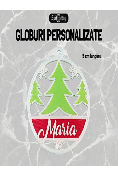 Epic Crafting Personalized Christmas globe with name, Ideal holiday gift