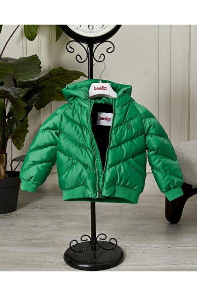 Benittokids Baby Boy Hooded Winter Coat