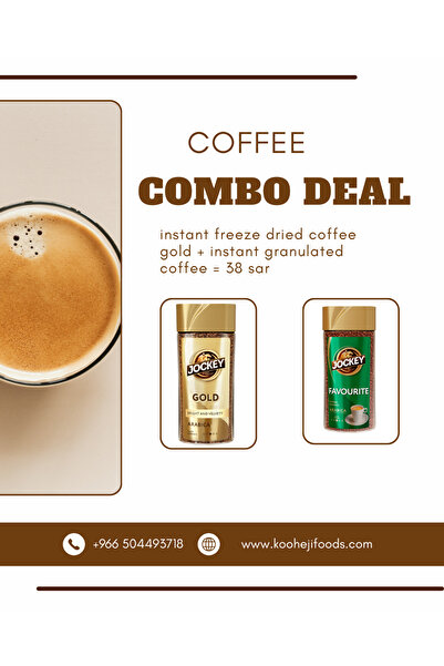 PIAZZA DEL CAFFE instant freeze-dried and Favourite instant granulated coffee,