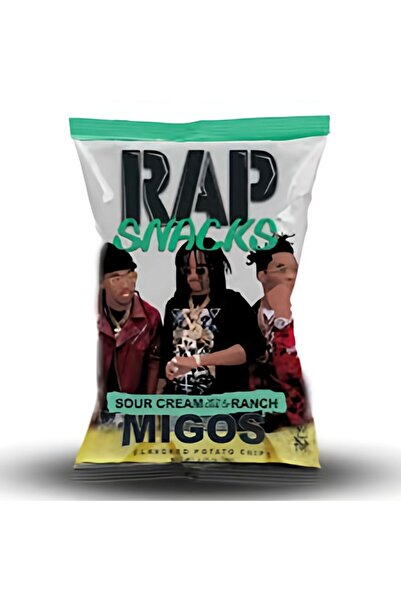 ENERGY SNACK SHOP Rap Snacks Migos Sour Cream With A Dab Of Ranch Chips