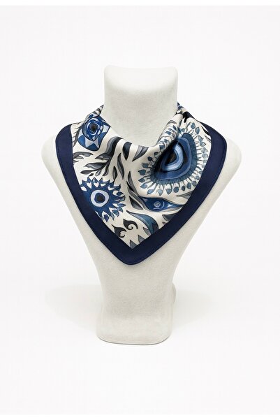 Vanelia Nazar Boncuğu Desen Fular Bandana
