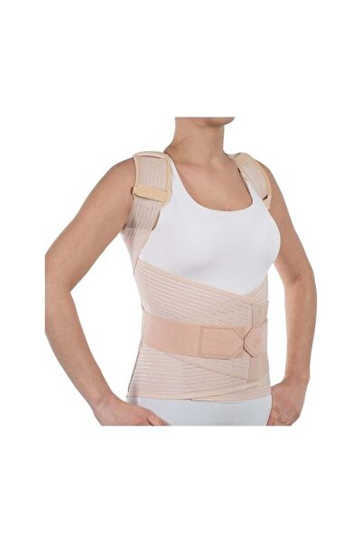 medikaltec Wingmed Torakolomber Bej Çelik/Fleksible Balenli Korse W406