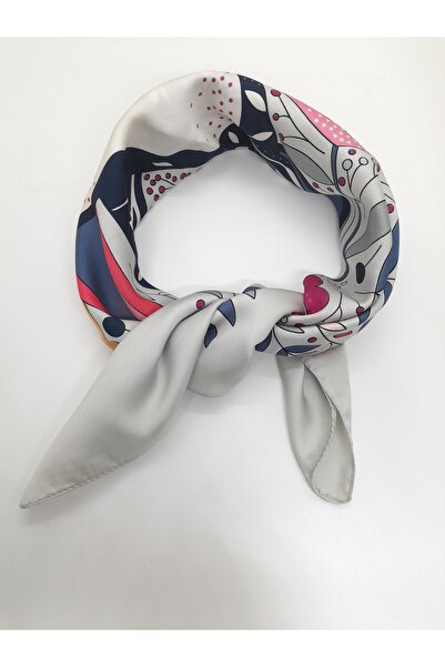 BurcHair Colorful Combination Complementary Stylish Scarf 59 cm X 59 cm