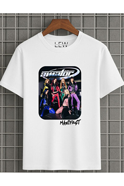 lovver Μπλουζάκι από βαμβάκι με εκτύπωση υψηλής ποιότητας και ειδικό σχέδιο τ...