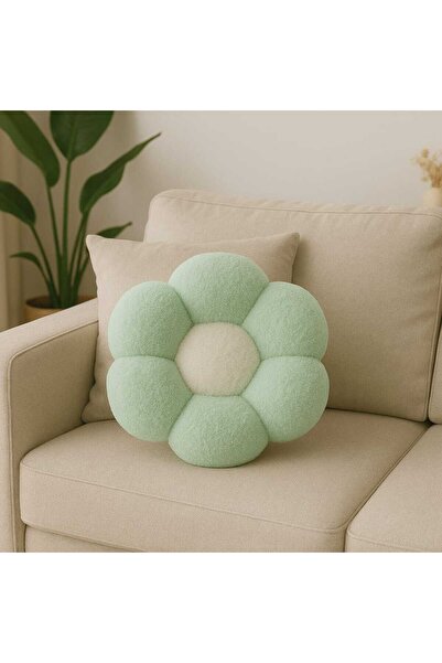 CHIZGY Soft Plush Daisy Decorative Pillow – Anti-Allergic, Imported Fabric, S...