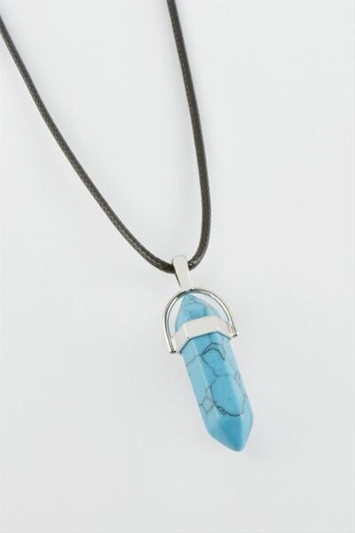 cleovibe Turquoise Point Necklace