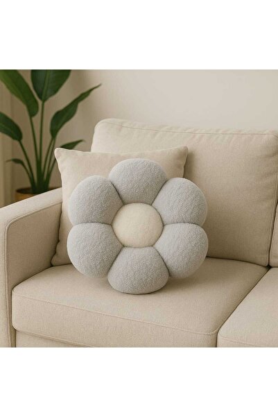 CHIZGY Soft Plush Daisy Decorative Pillow – Anti-Allergic, Imported Fabric, Spring Chic Throw Pillow and Cushion