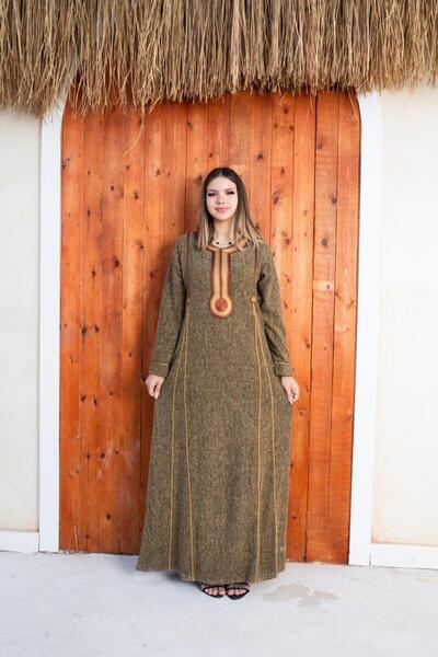 badela جلابيه صوف مصري مشجر