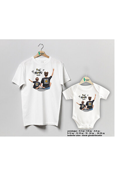 CACTUS COLLECTION Mother Son T-Shirt Combination (the Price Is for One Item!) Add Your Sizes to the Cart to Make a Combination.