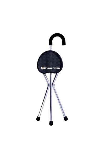 Medikaltec Wipperman W 521 Oturaklı ve Portatif Baston Dayanıklı Ergonomik Ka...