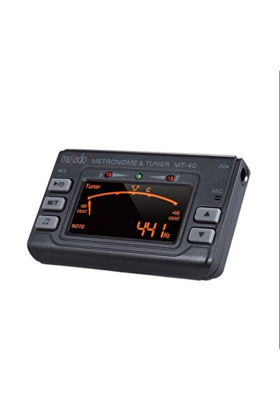 Musedo Tuner MT-40 Kromatik Metronom-Tuner Akort Cihazı
