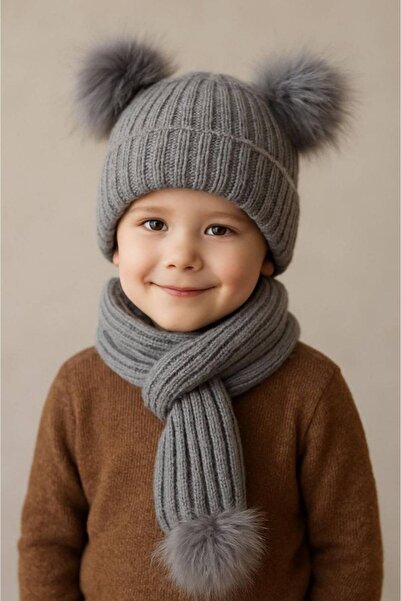 ZEYBABY Scarf and beanie set