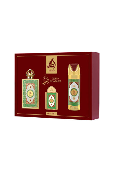 lattafa Pride Queen Of Arabia EDP 100 ml + EDP 20 ml + DEO VAPO 200 ml (woman)