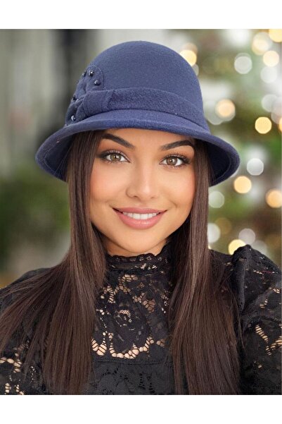 Confortino Elegant thick felt hats with small and delicate brims Cochette - O...