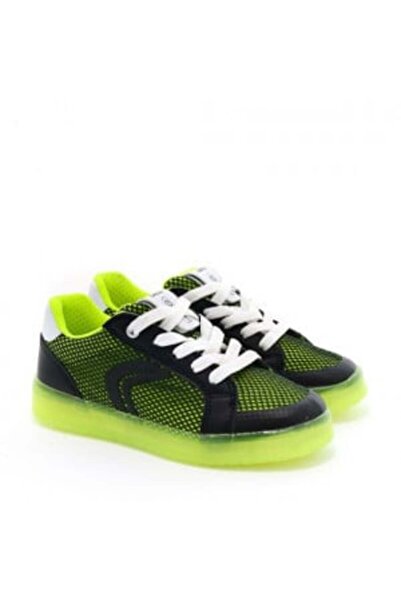 Geox Kommodor BA Black Lime Boys' Sport Shoes