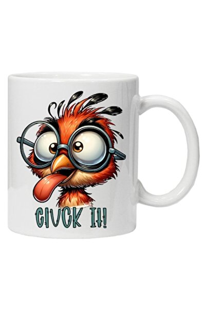 CRD PRINT Personalized mug "ciuck it", CRD PRINT, 330ml, white