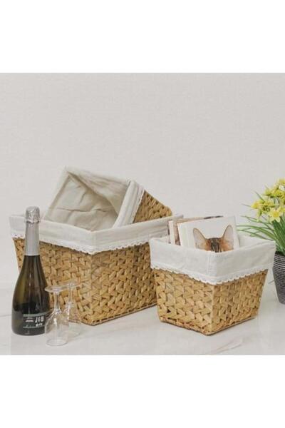 SPR طقم سلال خوص KHOSE Natural Wicker Basket Set KHOSE