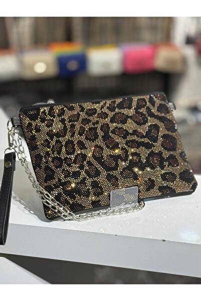 Şımarık LEOPAR DESENLİ PORTFÖY ÇANTA