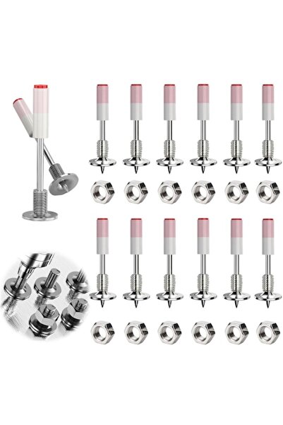 Noonedibs set de 100 de cuie rotunde, 7,3 mm pentru pistol de cuie manual, re...